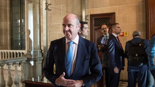 El ministro de Economía, Luis de Guindos El ministro de Economía, Luis de Guindos