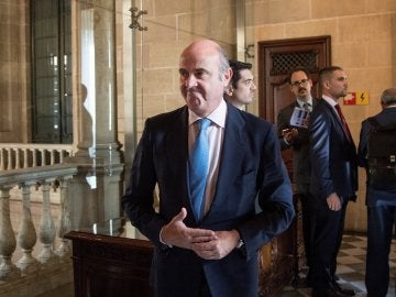 El ministro de Economía, Luis de Guindos El ministro de Economía, Luis de Guindos