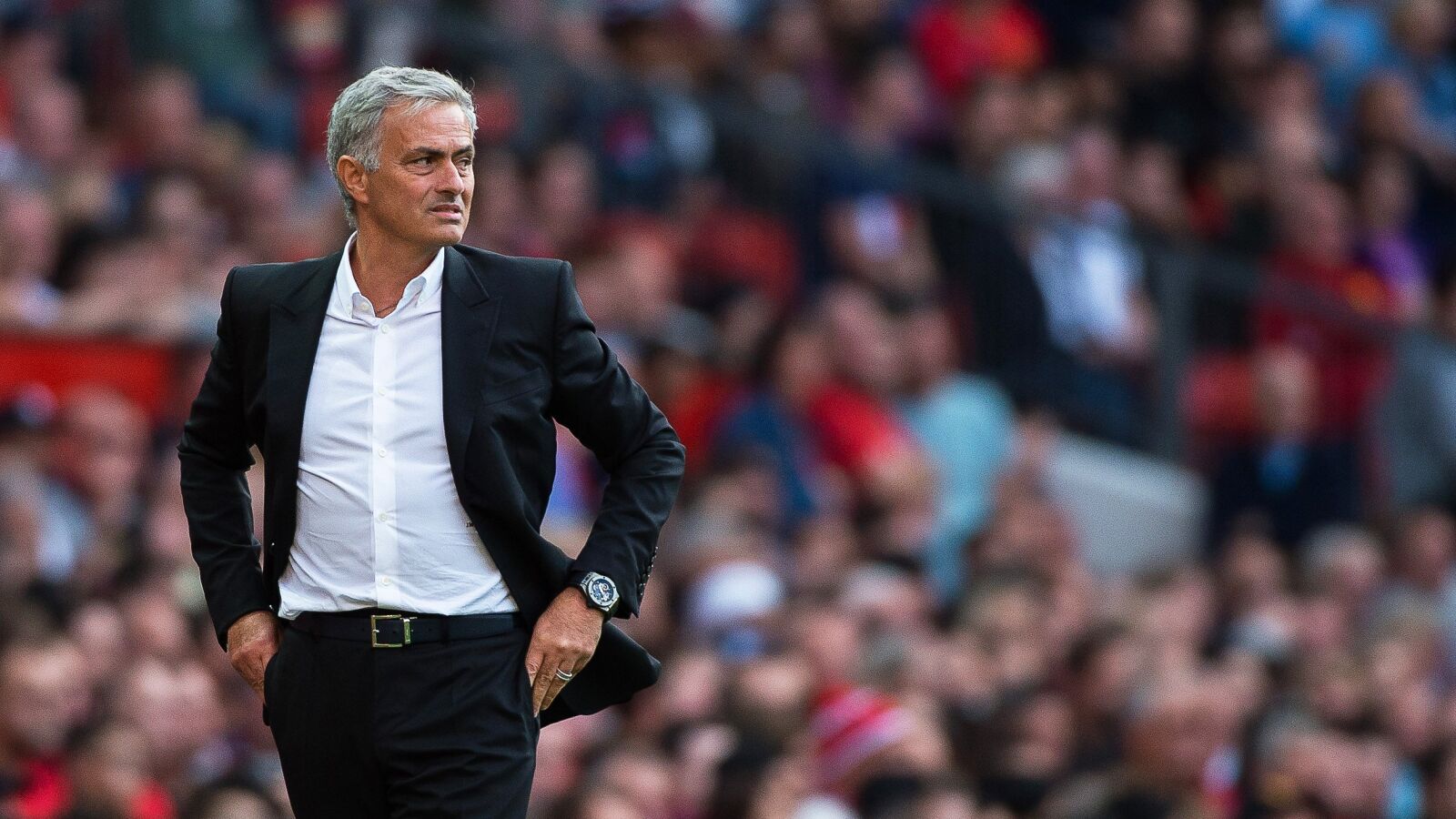 Mourinho durante un partido