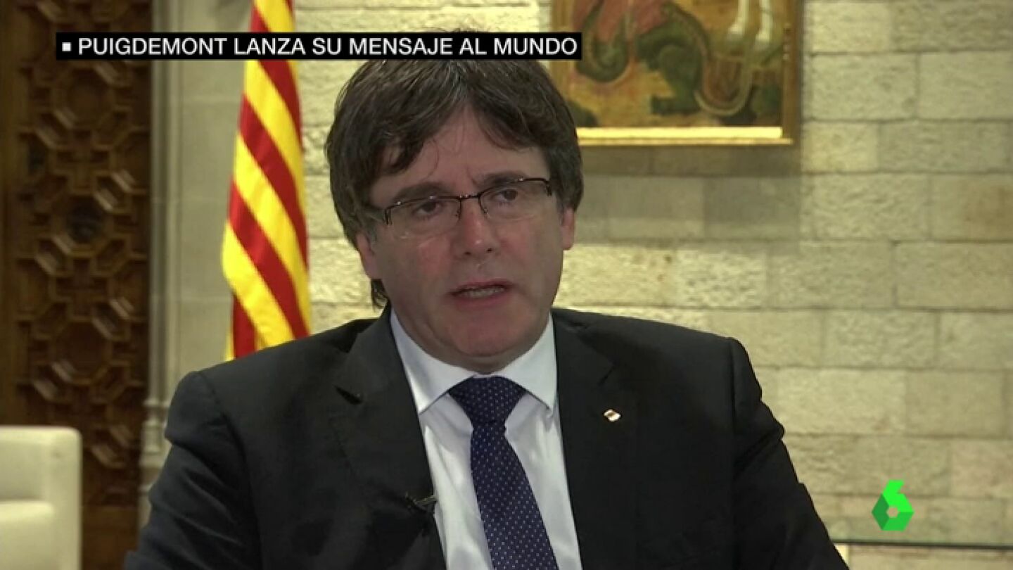 El mensaje al mundo de Puigdemont: "Est&aacute; preparado todo para que los puntos de votaci&oacute;n tengan las papeletas y urnas"