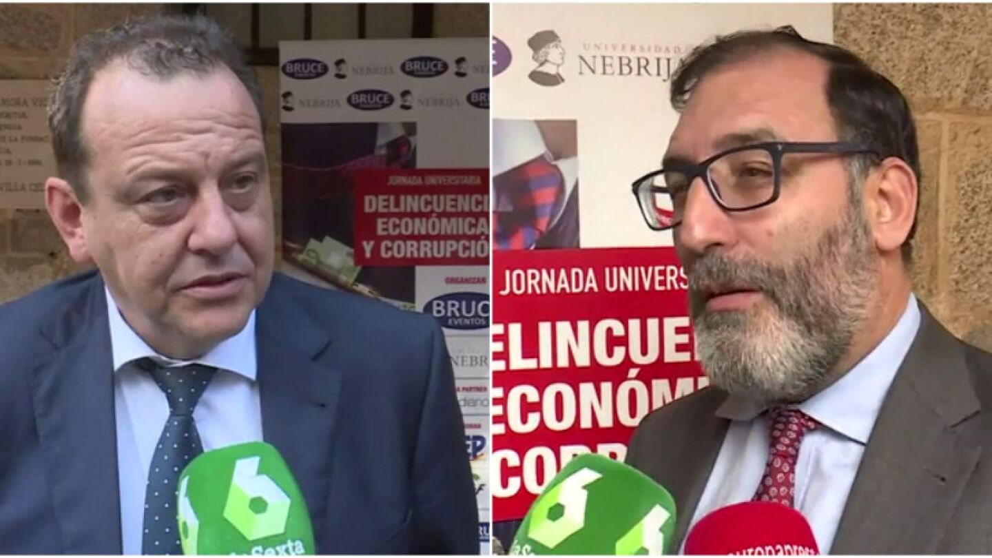 El exfiscal Pedro Horrach y el juez Eloy Velasco