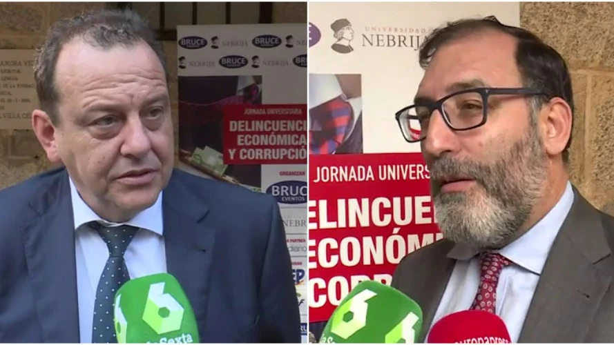 El exfiscal Pedro Horrach y el juez Eloy Velasco