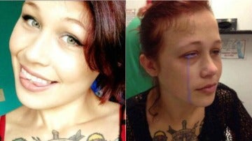 El antes y después del tatuaje de Cat Gallinger