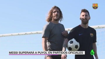 Messi Puyol
