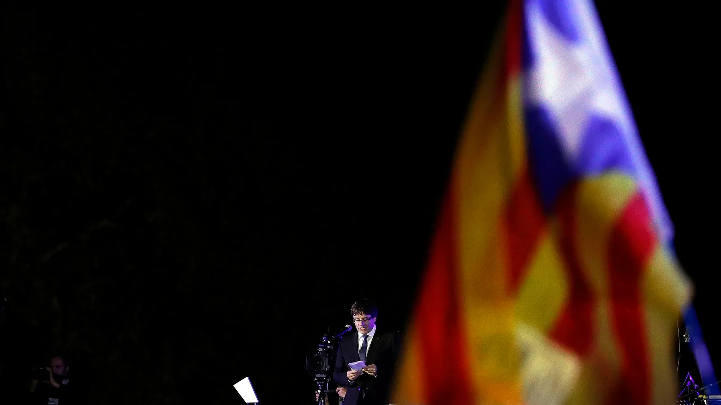 El presidente de la Generalitat, Carles Puigdemont El presidente de la Generalitat, Carles Puigdemont