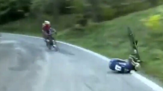 Ca&iacute;da de Esteban Chaves