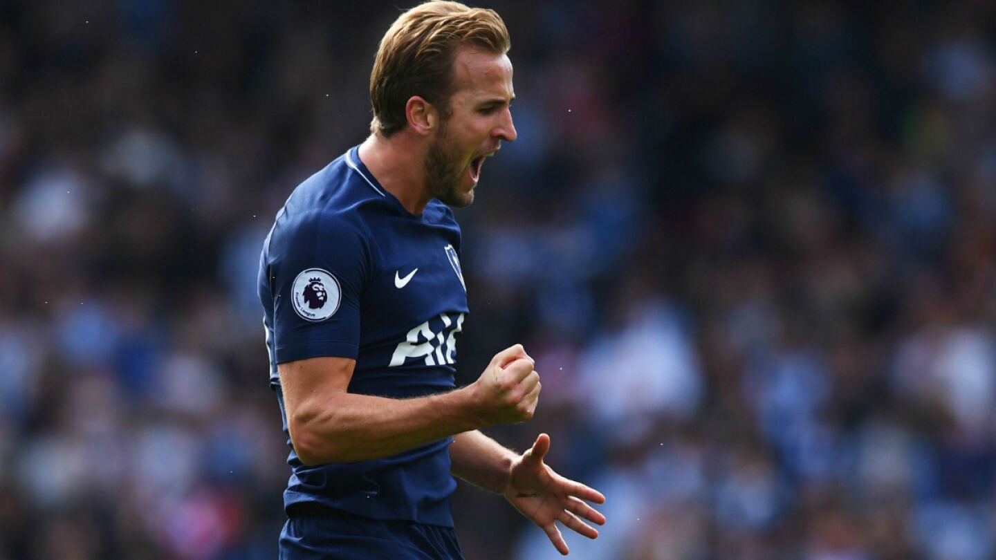 Kane celebra un gol