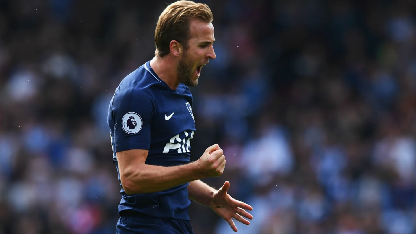 Kane celebra un gol Kane celebra un gol