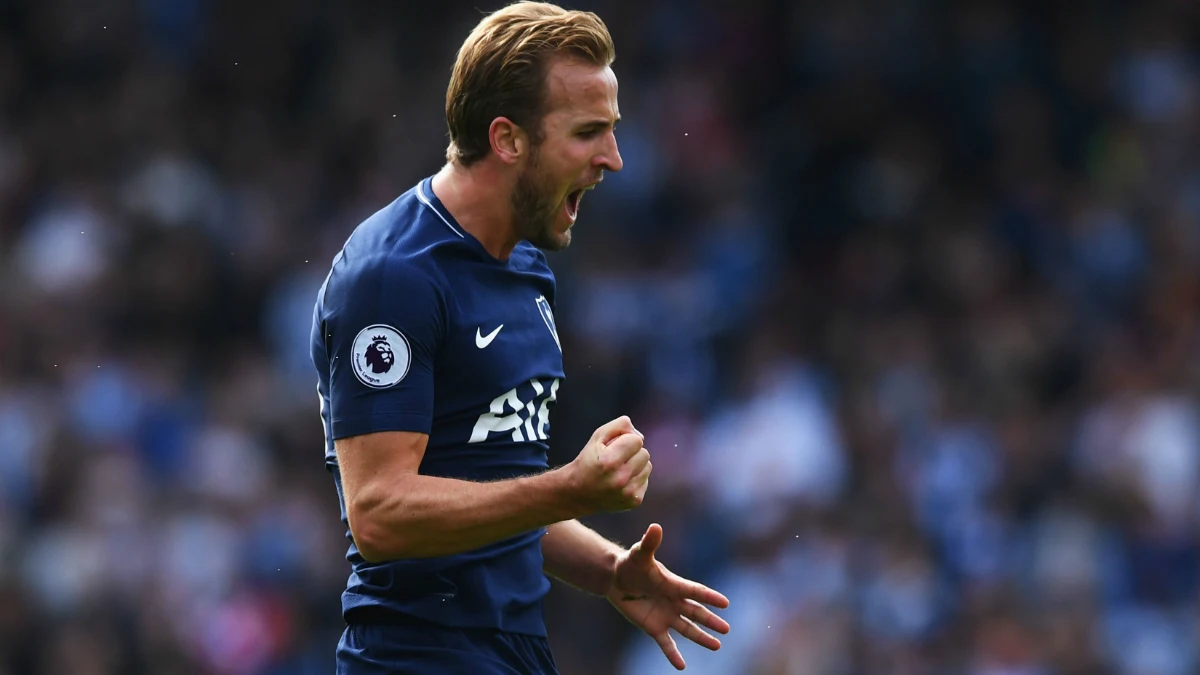 Kane celebra un gol Kane celebra un gol
