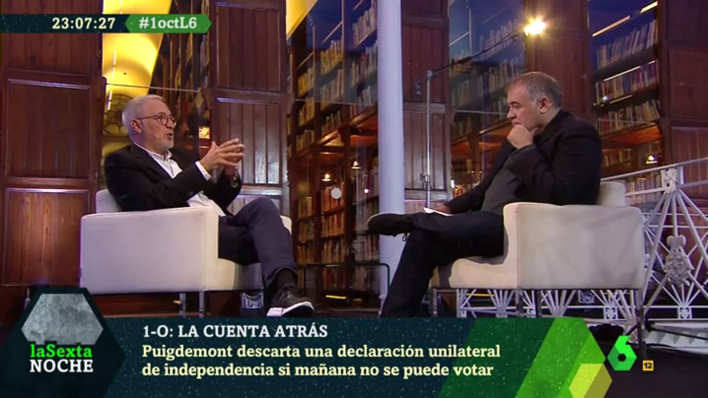 Xavier Sard&agrave; y Antonio Garc&iacute;a Ferreras