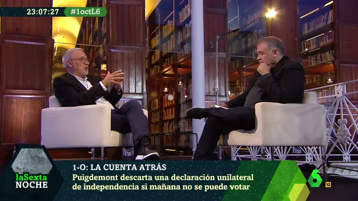 Xavier Sardà y Antonio García Ferreras