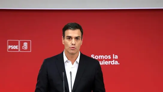 El líder del PSOE, Pedro Sánchez El líder del PSOE, Pedro Sánchez