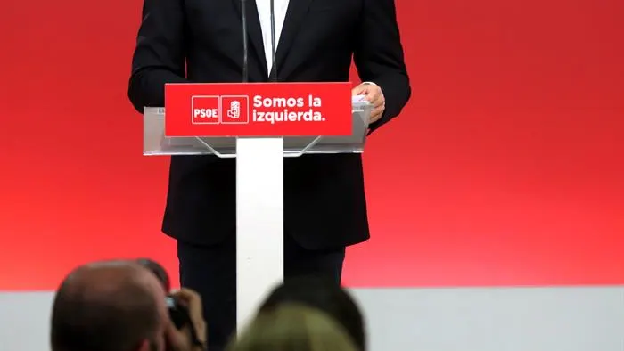 El líder del PSOE, Pedro Sánchez