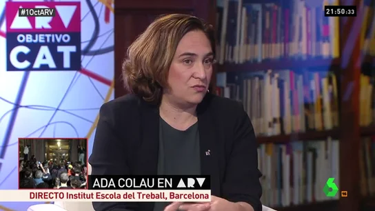 Ada Colau en ARV Ada Colau en ARV