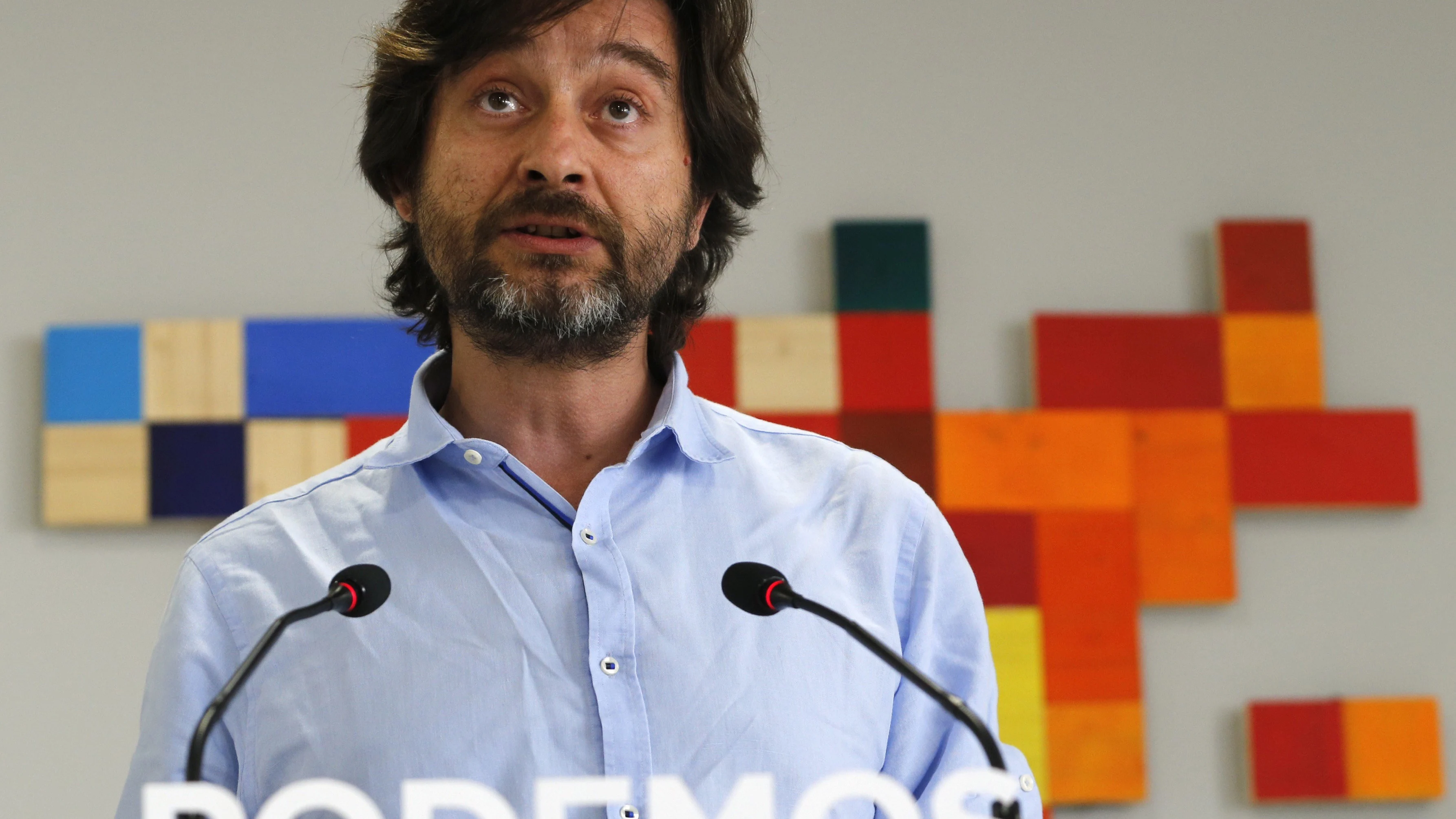 El responsable de Sociedad Civil de Podemos, Rafa Mayoral.