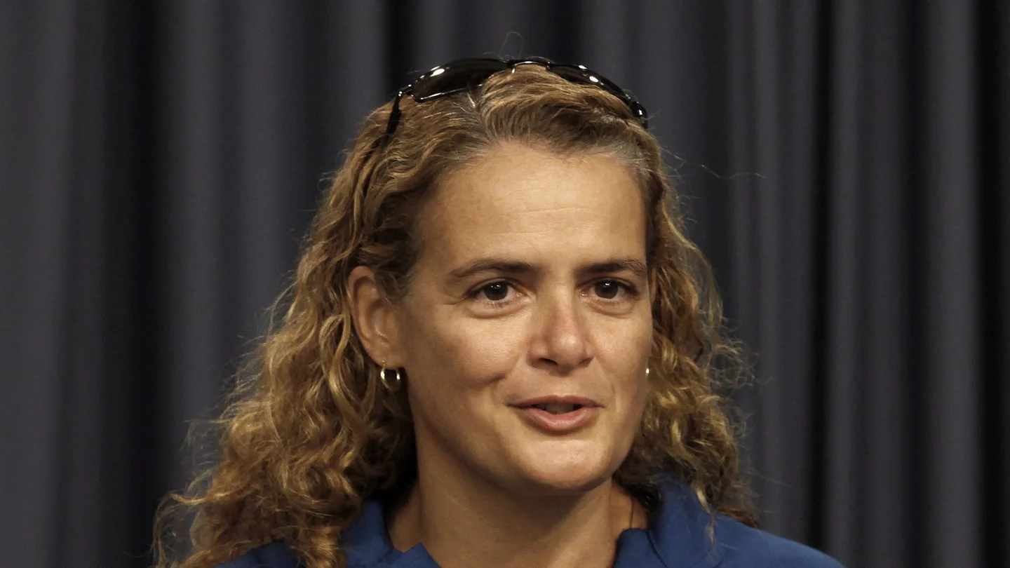 La exastronauta Julie Payette La exastronauta Julie Payette