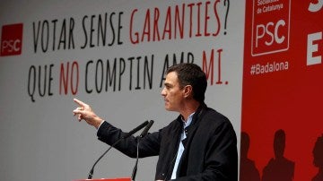 El secretario general del PSOE, Pedro Sánchez