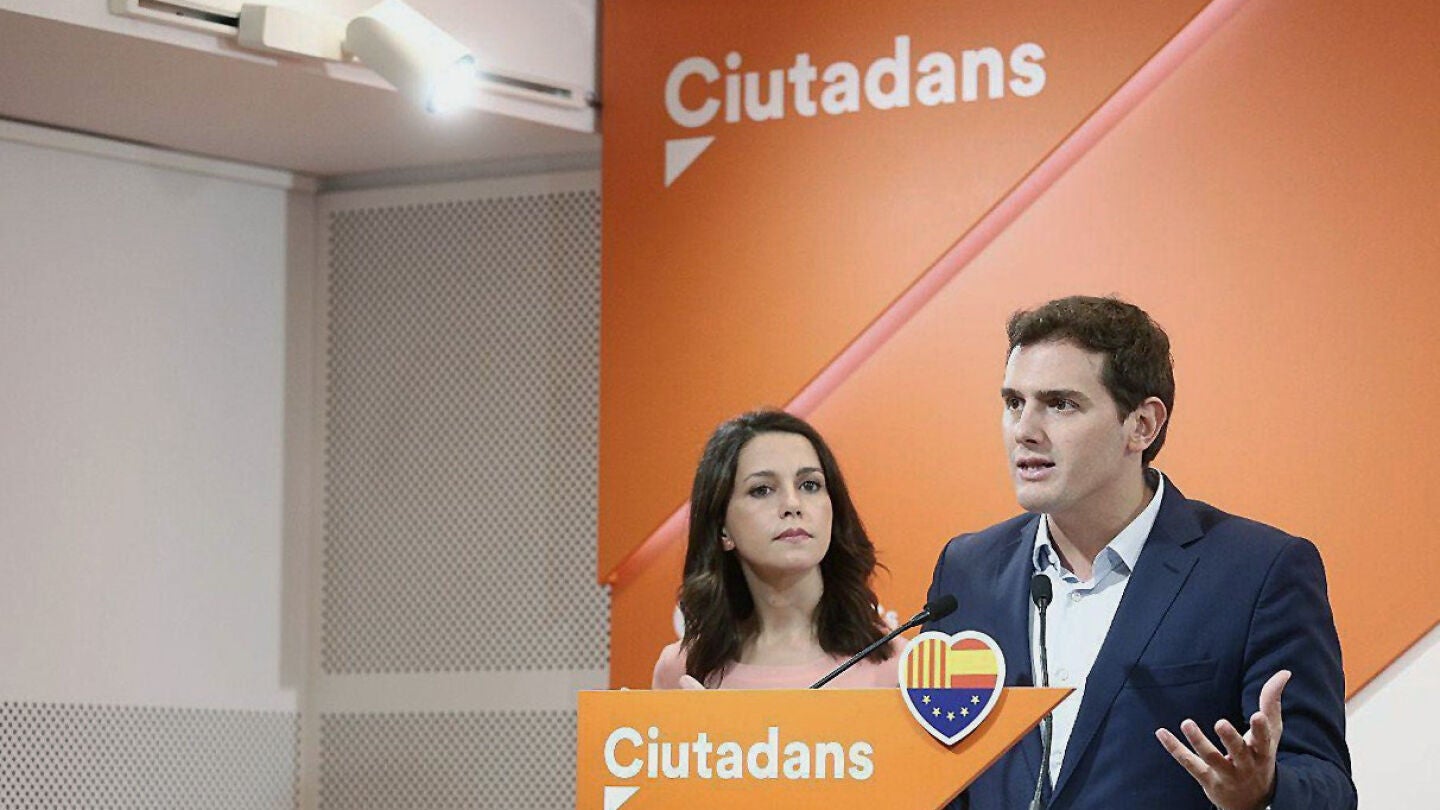 Albert Rivera, presidente de Ciudadanos