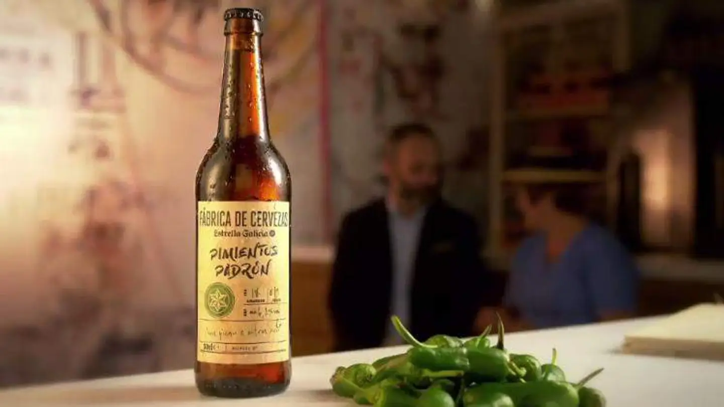 Cerveza de pimientos del padrón Cerveza de pimientos del padrón