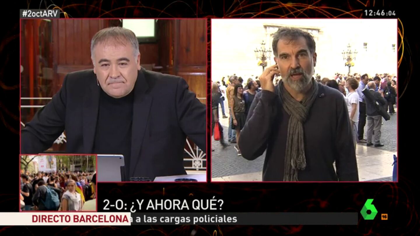 El presidente de &Ograve;mnium Cultural, Jordi Cuixart