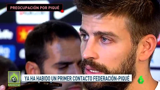 Preocupación en la RFEF tras las palabras de Gerard Piqué Preocupación en la RFEF tras las palabras de Gerard Piqué