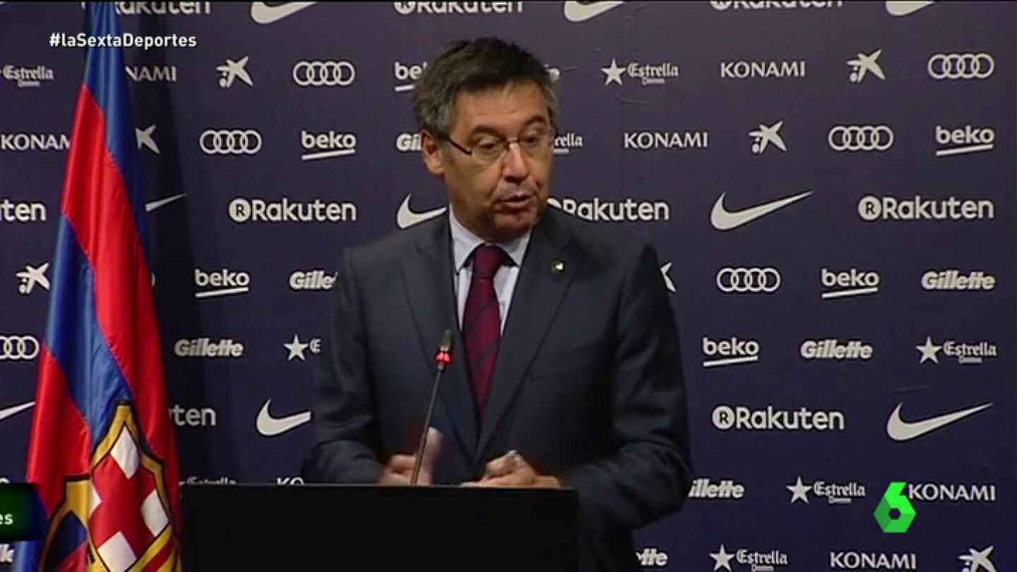 Bartomeu: "La decisi&oacute;n de jugar a puerta cerrada fue la m&aacute;s responsable"