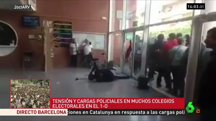 Así fueron agredidos los agentes de Policía y Guardia Civil