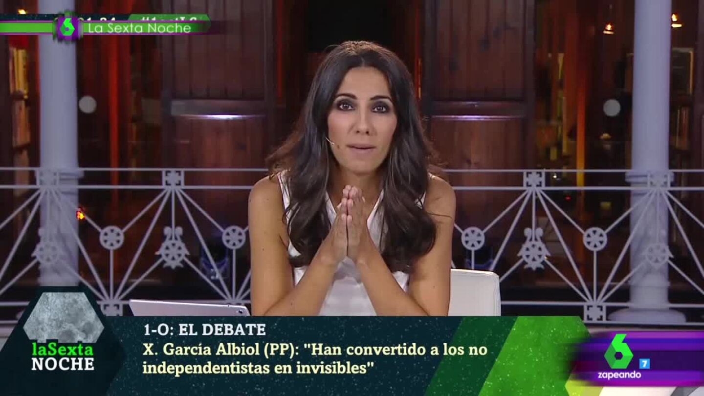 La complicada tarea de Ana Pastor de mediar entre los invitados de laSexta Noche