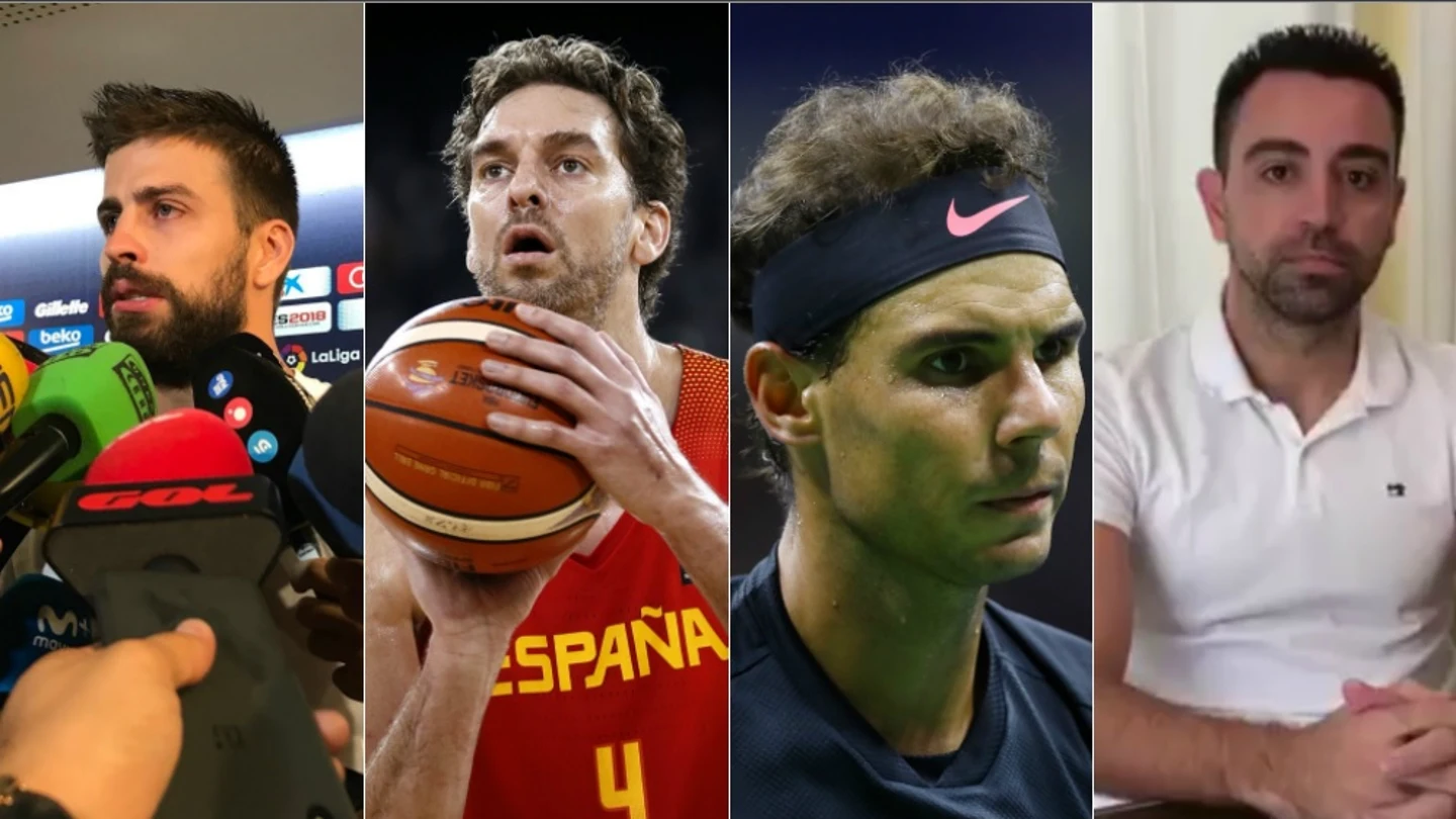 Reacciones del mundo del deportes tras el 1-O Reacciones del mundo del deportes tras el 1-O
