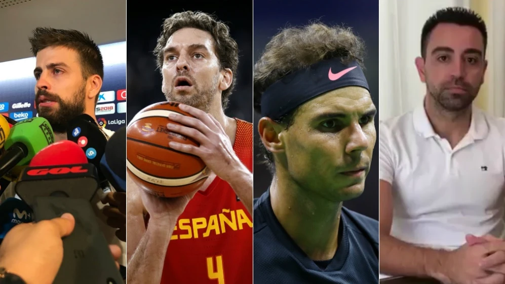 Reacciones del mundo del deportes tras el 1-O Reacciones del mundo del deportes tras el 1-O