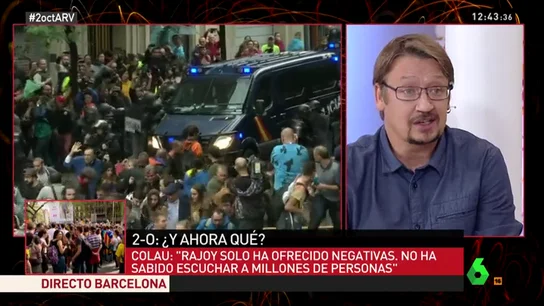 El diputado de En Comú Podem, Xavier Domènech El diputado de En Comú Podem, Xavier Domènech