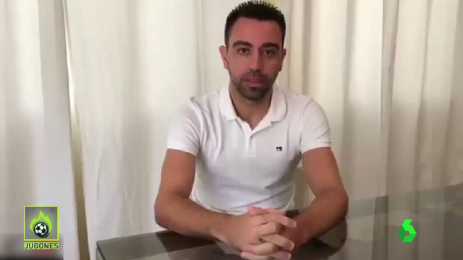 ''Lo de Catalu&ntilde;a es una VERG&Uuml;ENZA''. El mensaje de Xavi desde Catar...