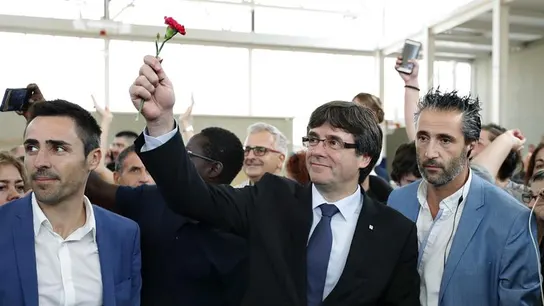 El presidente de la Generalitat, Carles Puigdemont El presidente de la Generalitat, Carles Puigdemont