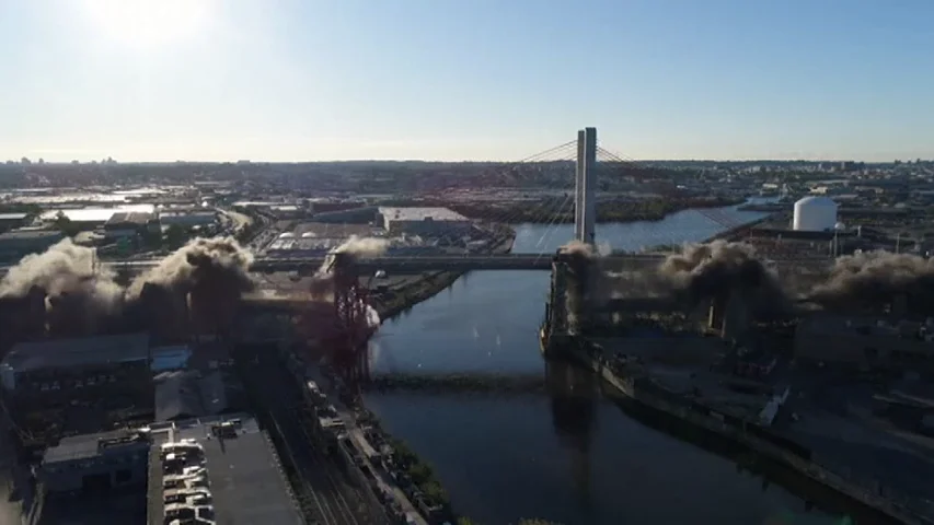 Nueva York se despide del puente Kosciuszko uno de sus puentes más emblemáticos Nueva York se despide del puente Kosciuszko uno de sus puentes más emblemáticos