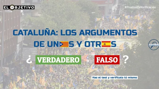 Test V o F Cataluña. Test V o F Cataluña.