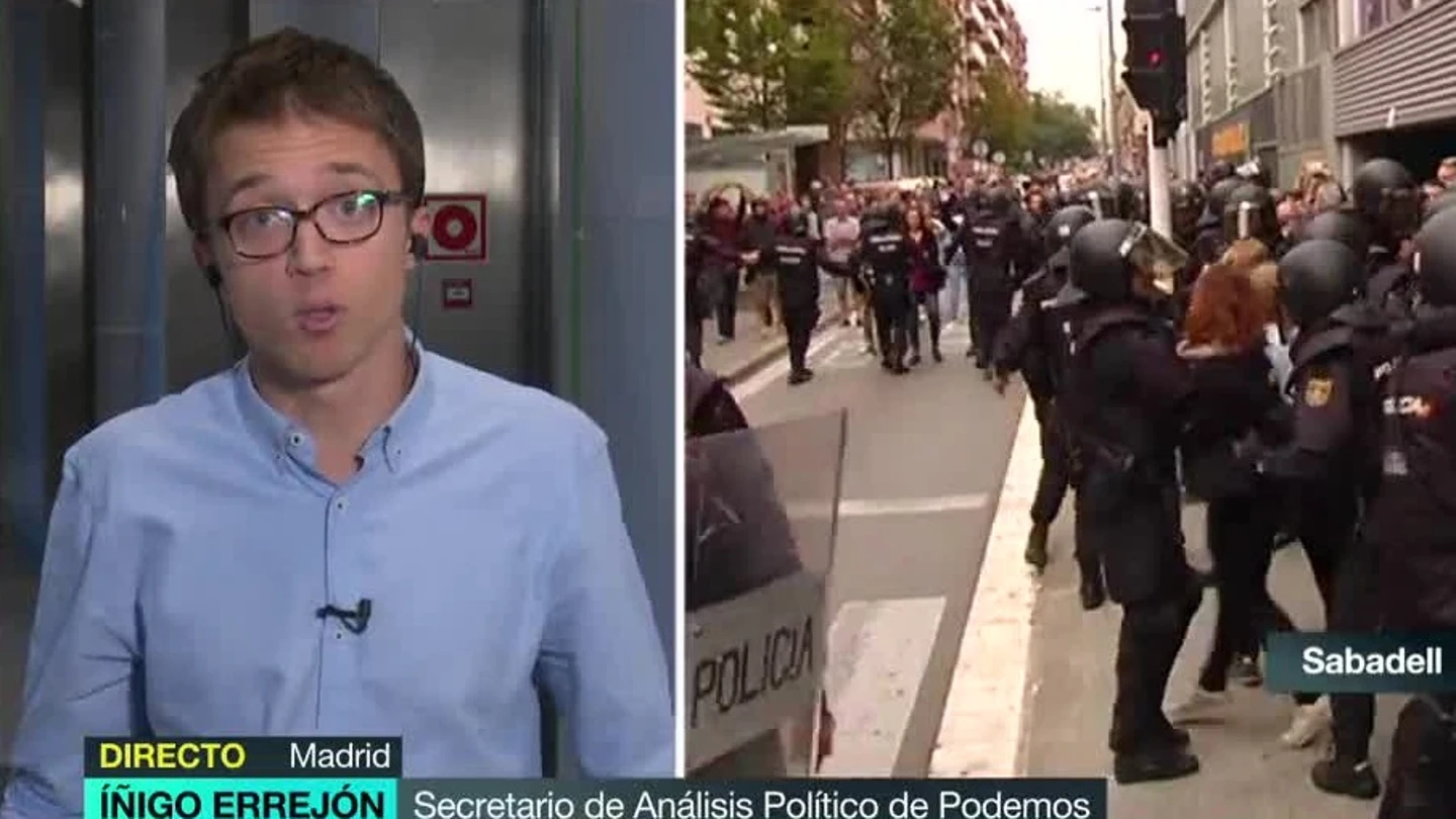 Íñigo Errejón, en 'Más Vale Tarde' Íñigo Errejón, en 'Más Vale Tarde'