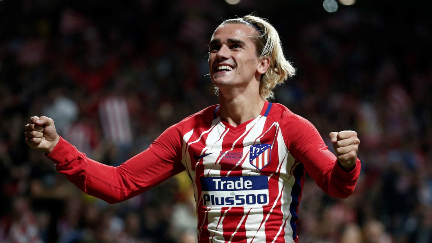Griezmann, en un partido con el Atl&eacute;tico