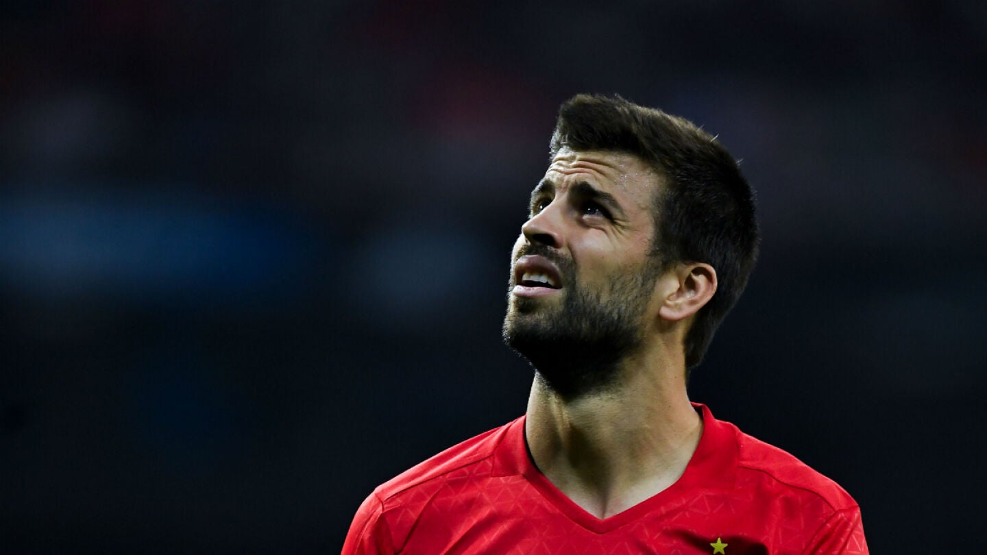 Piqu&eacute;, con la Selecci&oacute;n