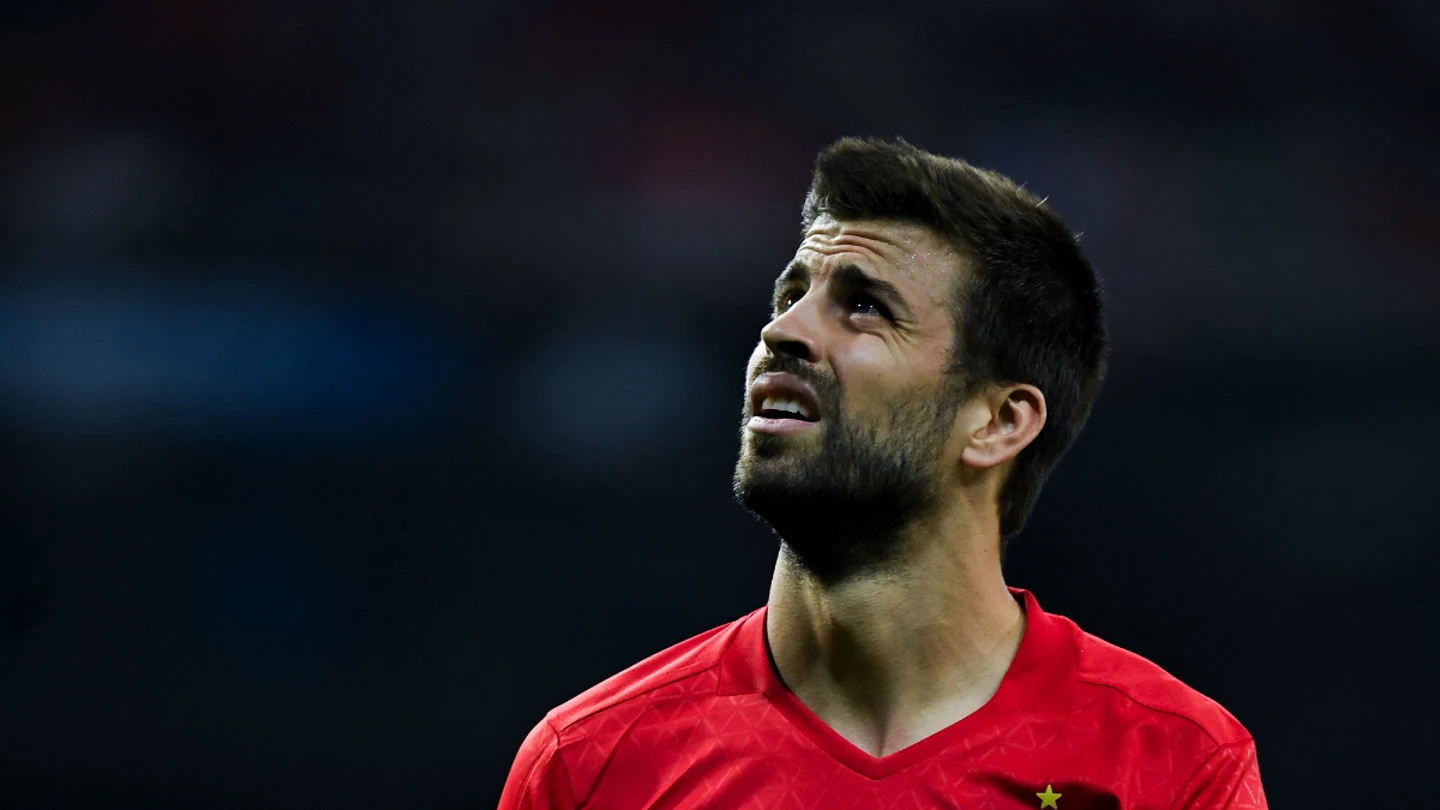 Piqué, con la Selección Piqué, con la Selección