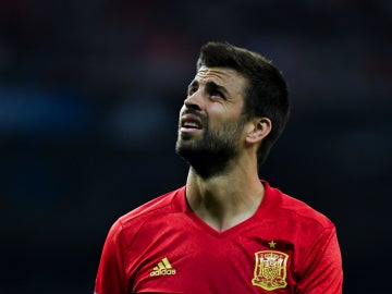 Piqué, con la Selección Piqué, con la Selección