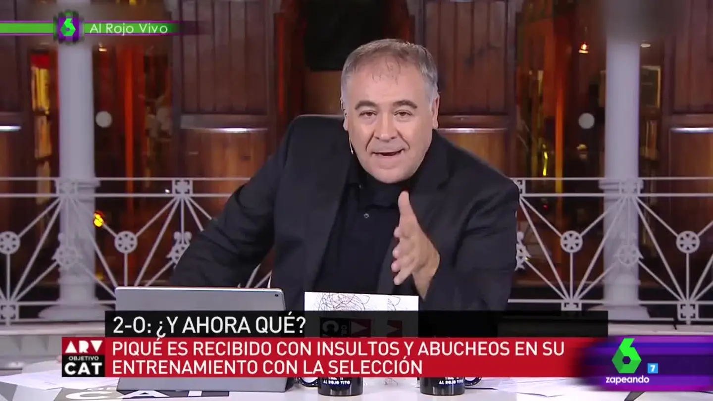 El alegato de Ferreras en defensa de Piqué El alegato de Ferreras en defensa de Piqué