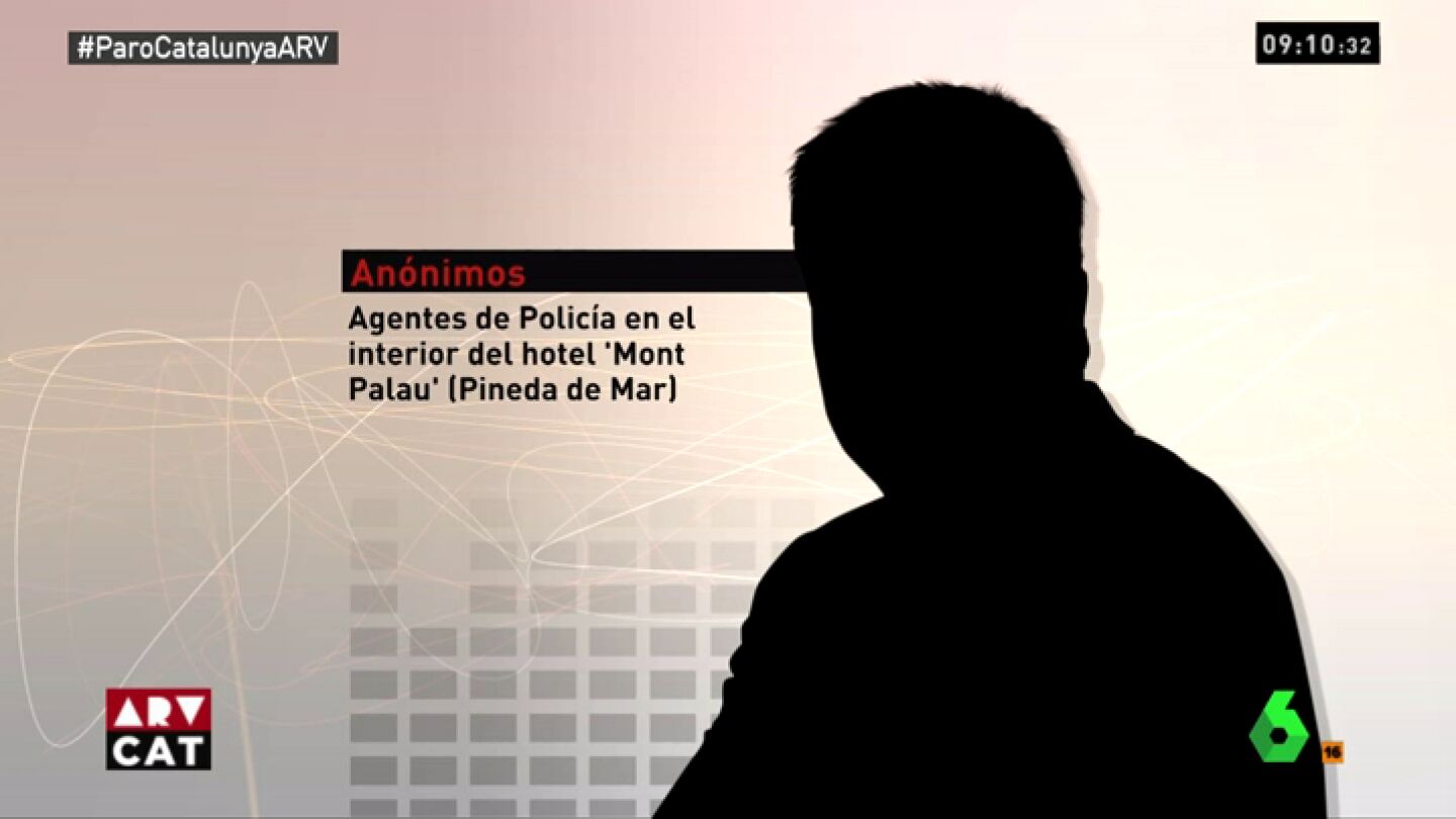 Los agentes de Polic&iacute;a alojados en Pineda de Mar