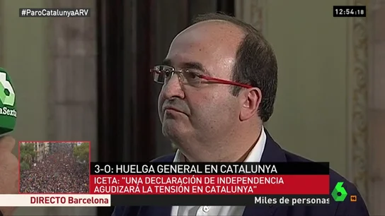 El líder del PSC, Miquel Iceta El líder del PSC, Miquel Iceta