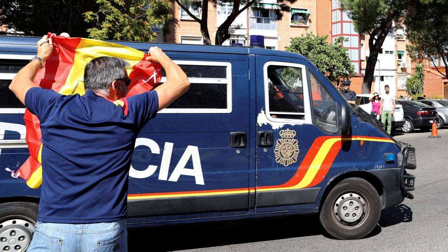 Manifestaci&oacute;n de la Polic&iacute;a Nacional en Madrid