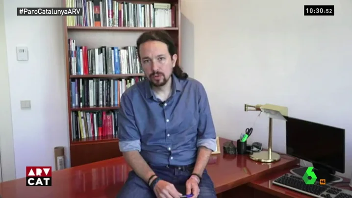 Pablo Iglesias, líder de Podemos