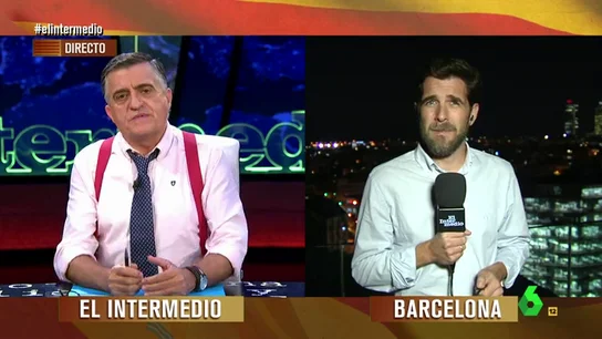 Gonzo haciendo la pregunta incómoda a Wyoming Gonzo pregunta a Wyoming desde Barcelona