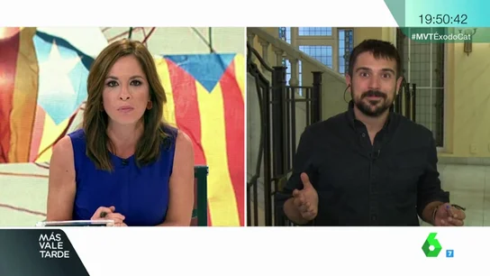 El senador de Podemos, Ramón Espinar El senador de Podemos, Ramón Espinar
