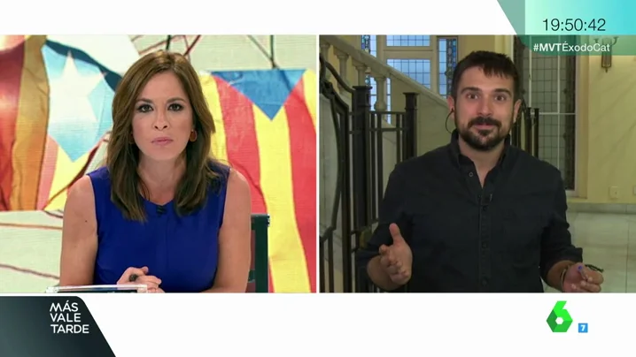 El senador de Podemos, Ramón Espinar El senador de Podemos, Ramón Espinar