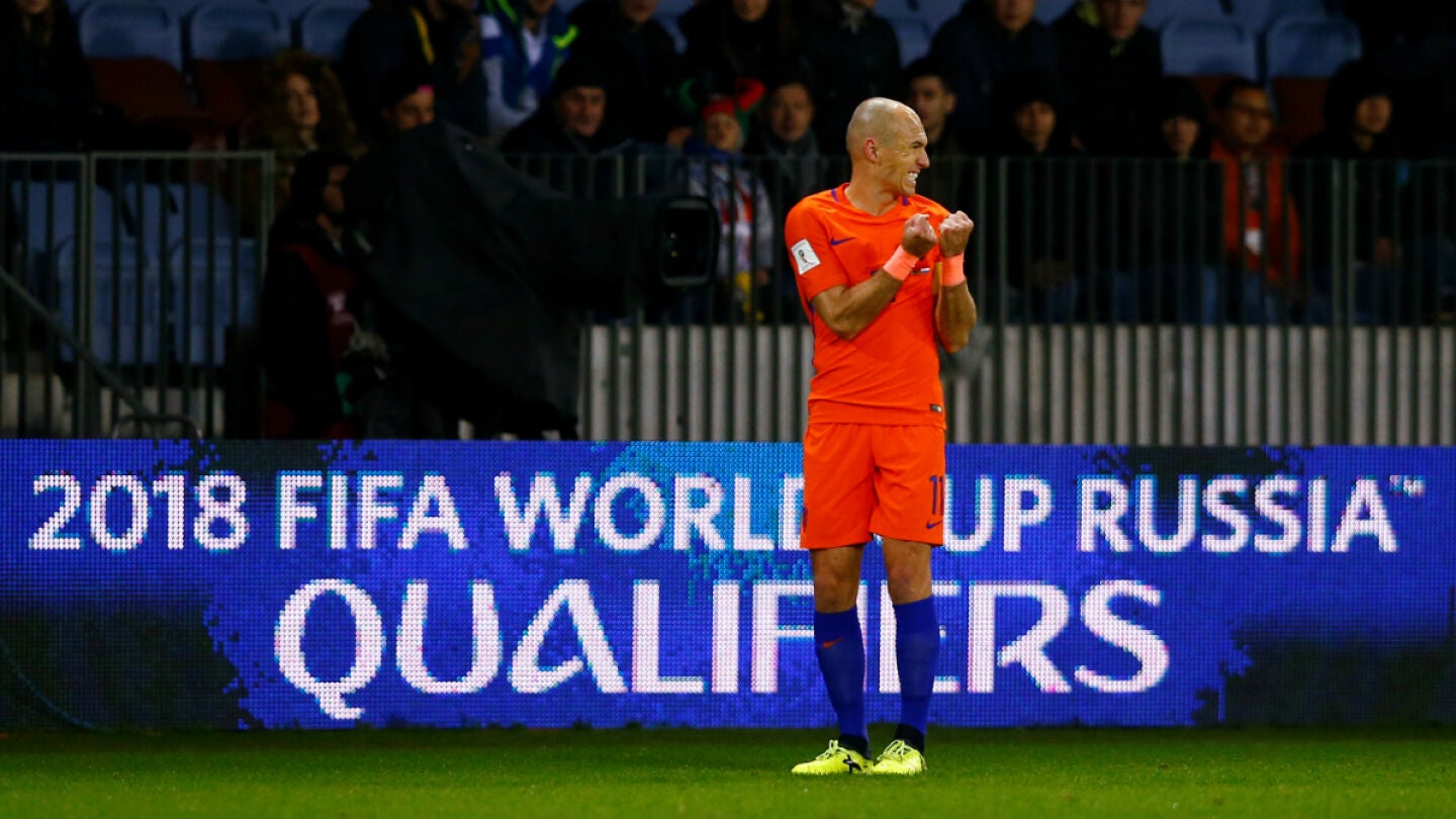 Robben se lamenta