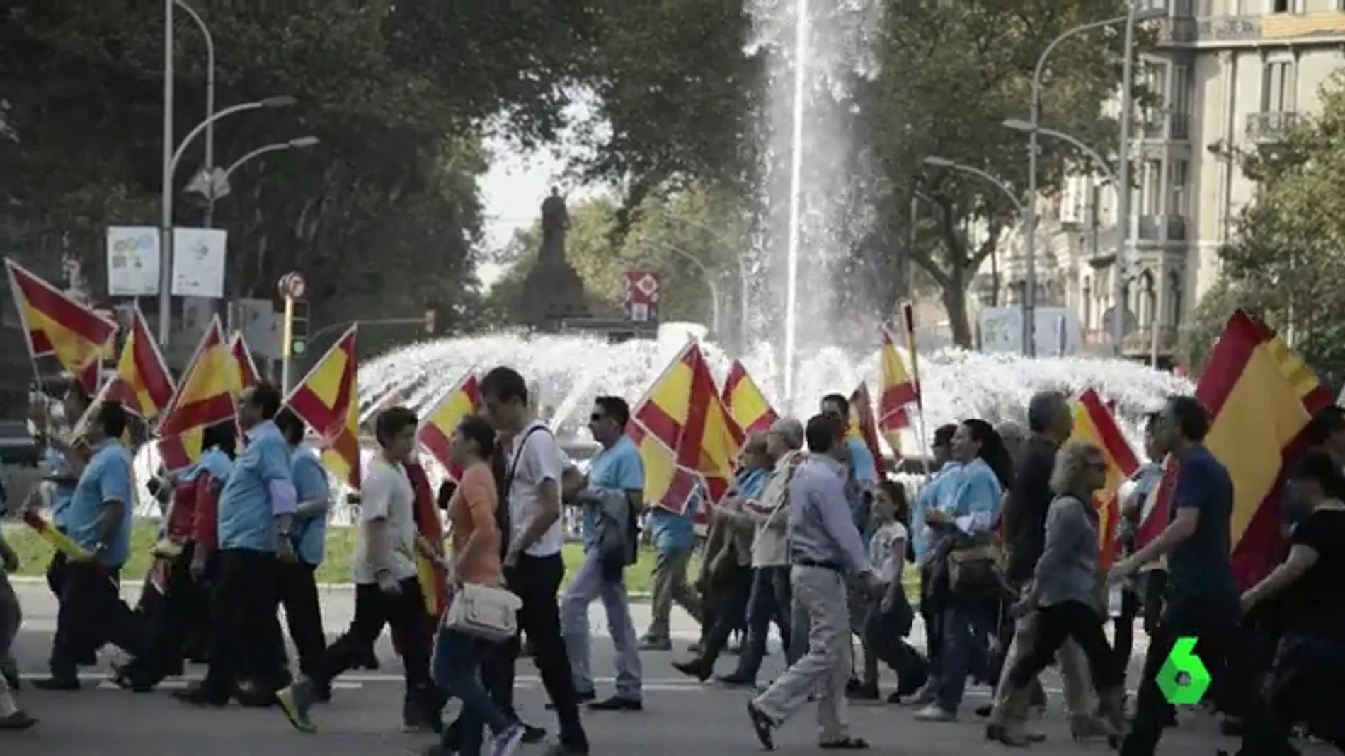 Convocada una gran manifestación a favor de la unidad de España este domingo en Barcelona
